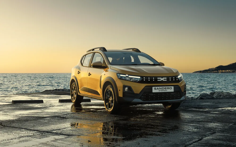 Dacia Sandero Stepway, vue trois quarts avant