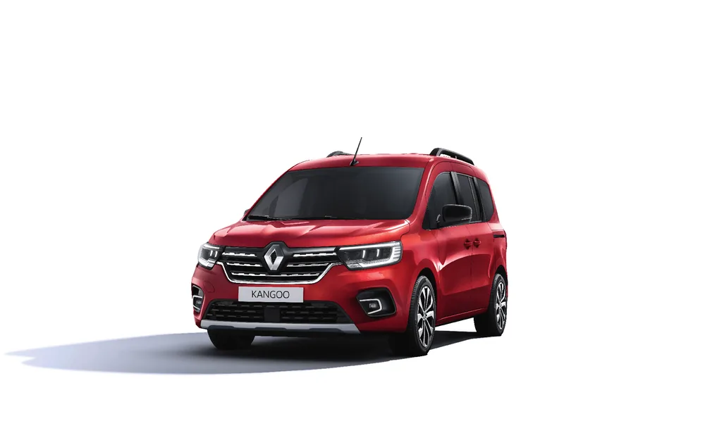 Renault Kangoo, vue trois quarts avant