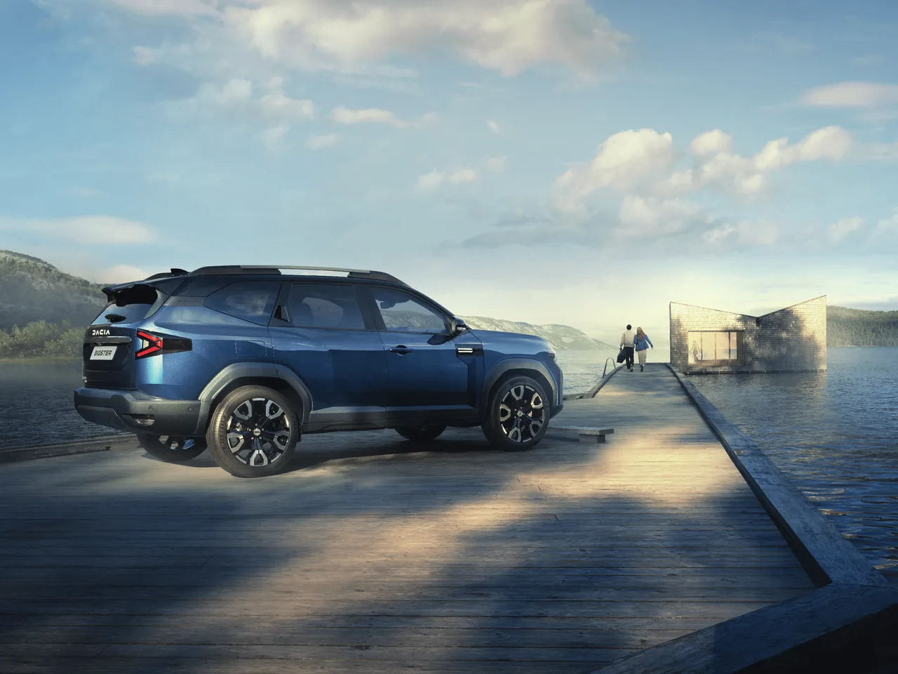 Dacia Bigster après passage en carrosserie